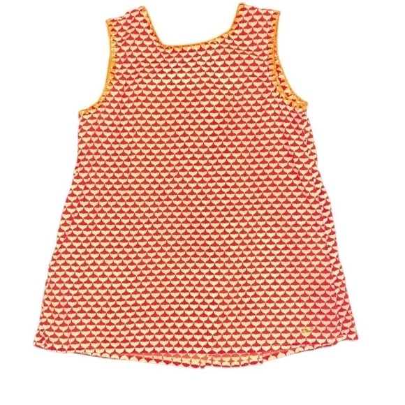 Vineyard Vines Girl's Sleeveless Top in Pink & White Whale Pattern Size M - Picture 1 of 2